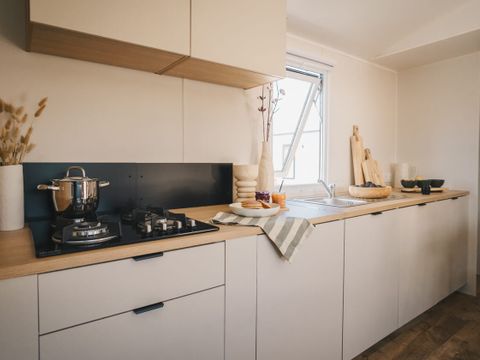 MOBILHOME 7 personnes - Mobil-home Premium -  3 chambres + Terrasse + LV