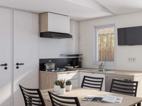 MOBILHOME 6 personnes - Mobil-Home Confort+ 3 Chambres 6 Personnes