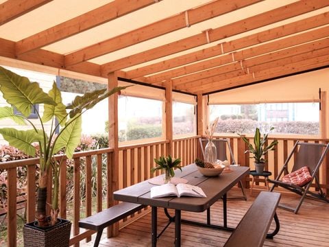 Mobilhome 6 personnes - Cottage Cosy 3 chambres