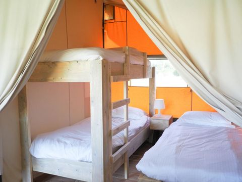Tente en toile et en bois 5 personnes - Tente Wood 5pers (Premium)