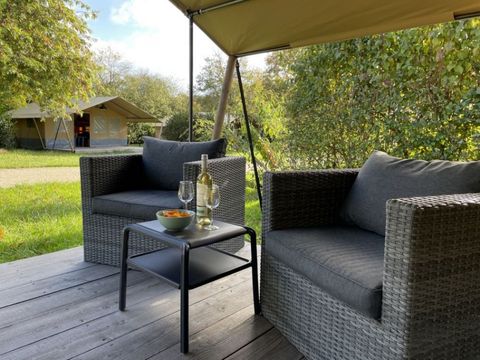 Tente en toile et en bois 5 personnes - Tente Wood 5pers (Premium)
