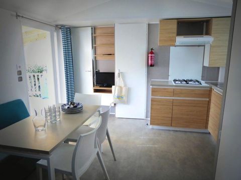 MOBILHOME 6 personnes - C- Mobil-home Baltique climatisé 3 chambres