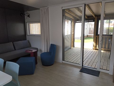 Mobilhome 5 personnes - C- Mobil Home Méditerranée -2 chambres