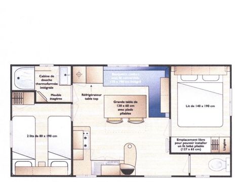 MOBILHOME 6 personnes - Super mercure famille
