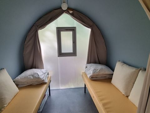 TENTE TOILE ET BOIS 2 personnes - Bungalow Coco sweet