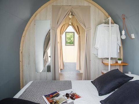 TENTE TOILE ET BOIS 2 personnes - Bungalow Coco sweet