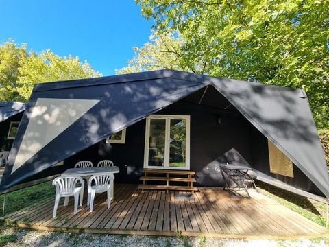TENTE TOILE ET BOIS 4 personnes - Coco sweet salle d'ô