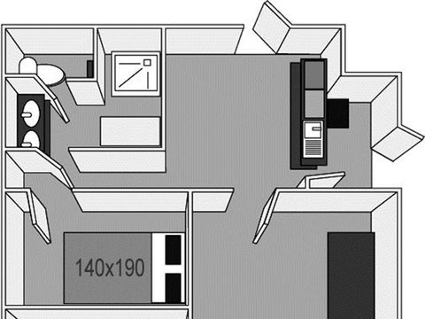 Gîte 5 personnes - N - Gîte Famille 2 ch. Confort - SAMEDI 5/6 pers.