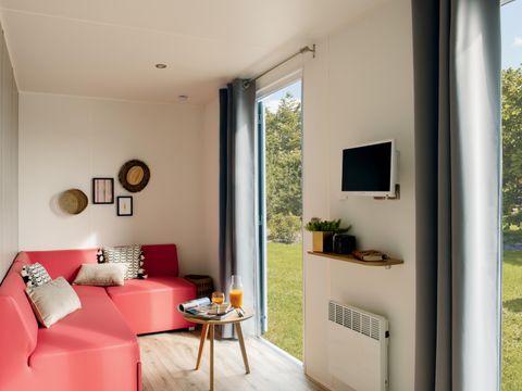 MOBILHOME 6 personnes - Mobil-home 28m² (2 chambres) + grande terrasse semi-couverte de 15m2