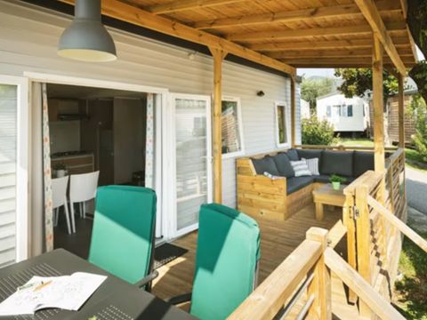 MOBILHOME 6 personnes - Mobil-home | Premium | 3 Ch. | 6 Pers. | Terrasse Lounge