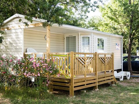 MOBILHOME 6 personnes - Mobil-home | Classic | 3 Ch. | 6 Pers. | Terrasse surélevée