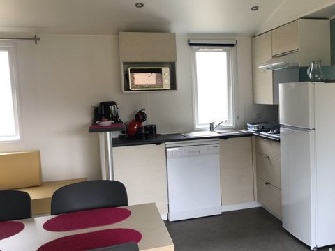 MOBILHOME 6 personnes - Premium 43 m² + spa privatif