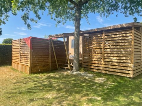 MOBILHOME 4 personnes - Premium 30m² - 2 chambres + spa privatif