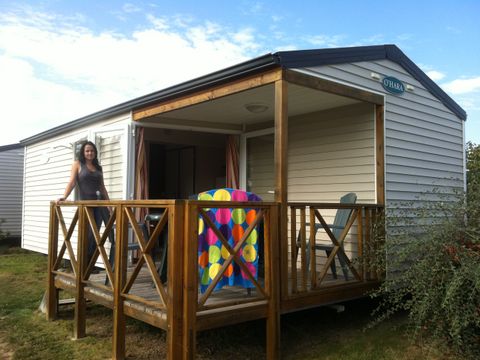 MOBILHOME 4 personnes -  Mobil-home 2 ch. CONFORT (2008) 4/6 pers - personnes supplémentaires possible en supplément, contacter le camping