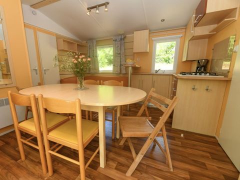 MOBILHOME 6 personnes -  Mobil-home 3 ch. CONFORT 32m2 (2008-2011) 6 pers