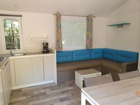 MOBILHOME 4 personnes - Mobil-Home 2 ch. CONFORT PLUS 31m2 (2017) - personnes supplémentaires possible en supplément, contacter le camping