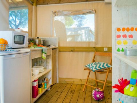 BUNGALOW TOILÉ 5 personnes -  Junior 2 chambres 20m²
