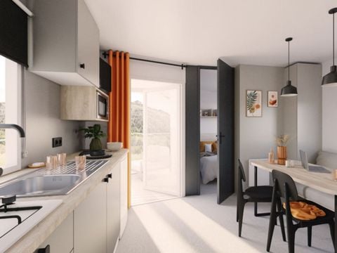 MOBILHOME 5 personnes - Evasion 2 chambres 23m²