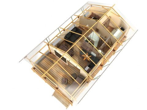 LODGE 7 personnes - Evasion 2 chambres 34m²