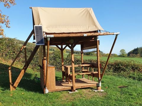 Tente en toile et en bois 2 personnes - Tente Bivouac Standard - 5m²