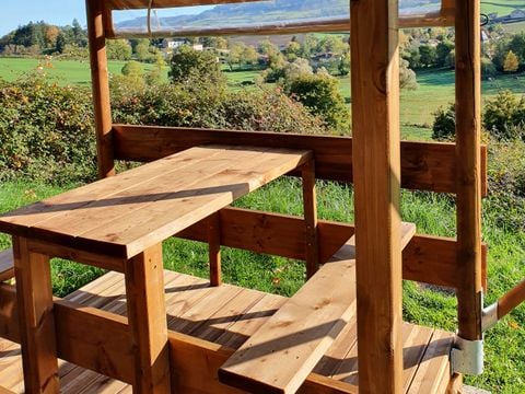Tente en toile et en bois 2 personnes - Tente Bivouac Standard - 5m²