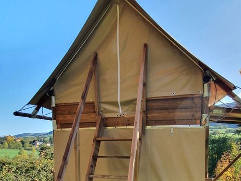 TENTE TOILE ET BOIS 2 personnes - Tente Bivouac Standard - 5m²