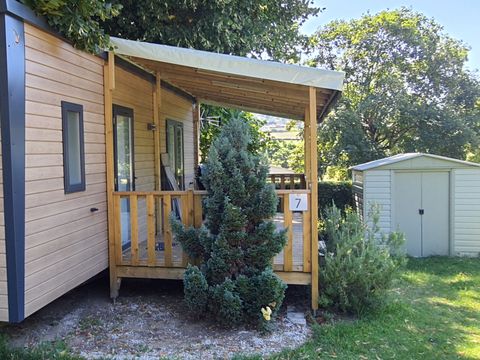 MOBILHOME 4 personnes - Premium 33m² - 2 chambres - terrasse couverte