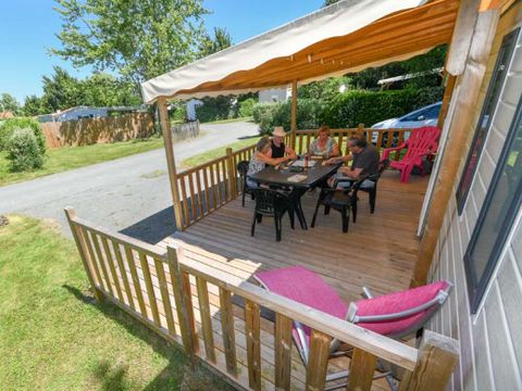 MOBILHOME 5 personnes - LUXE 40 m² avec Spa