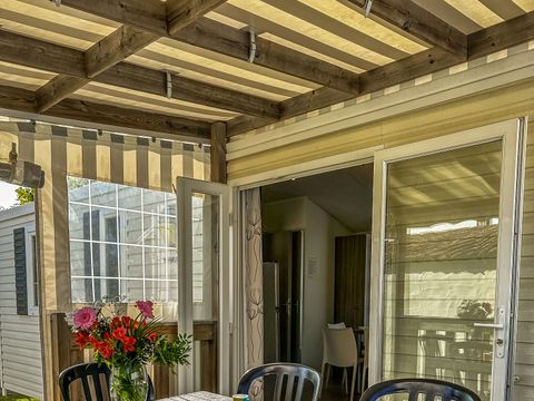 MOBILHOME 6 personnes - Bermudes 3 chambres avec terrasse