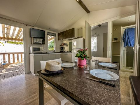 MOBILHOME 4 personnes - Ibiza 2 chambres avec terrasse
