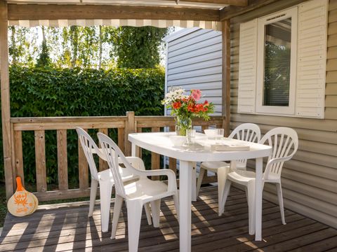 MOBILHOME 4 personnes - Ibiza 2 chambres avec terrasse