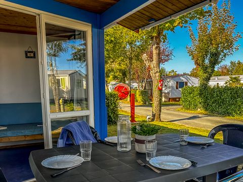 CHALET 4 personnes - Chalet Azur 2 chambres terrasse intégrée