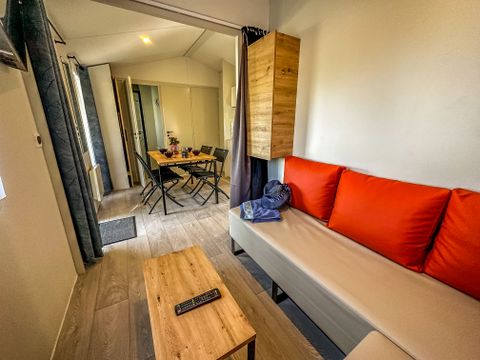 MOBILHOME 4 personnes -  Modulo 2 chambres avec terrasse