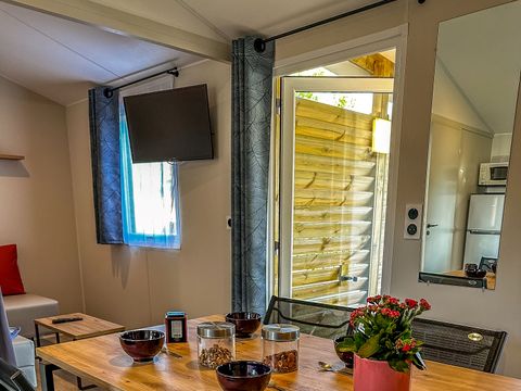 MOBILHOME 4 personnes -  Modulo 2 chambres avec terrasse