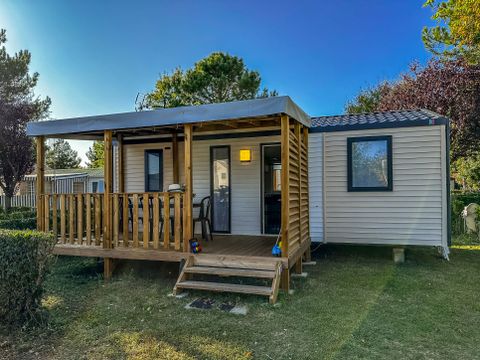 MOBILHOME 4 personnes -  Modulo 2 chambres avec terrasse