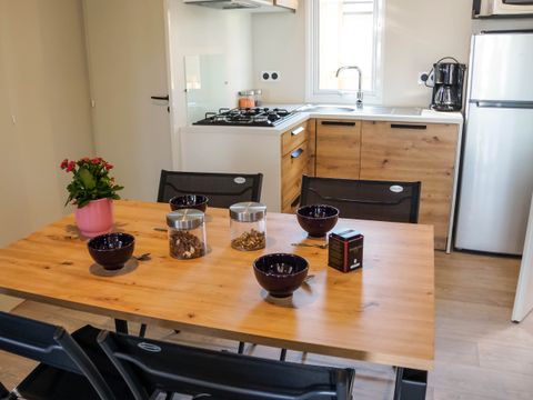 MOBILHOME 4 personnes -  Modulo 2 chambres avec terrasse