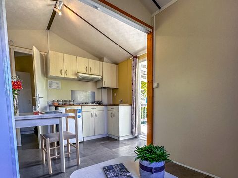 MOBILHOME 2 personnes - Bikini 1 chambre avec terrasse