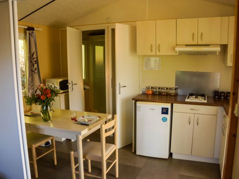MOBILHOME 2 personnes - Bikini 1 chambre avec terrasse