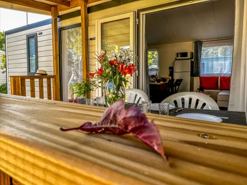 MOBILHOME 5 personnes -  Toscane 2 chambres avec terrasse