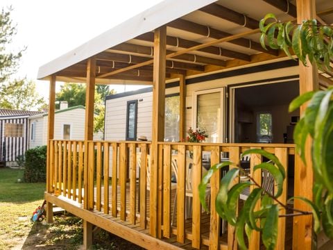 MOBILHOME 5 personnes - Mobil-home Toscane 2 chambres avec terrasse 1/5 pers