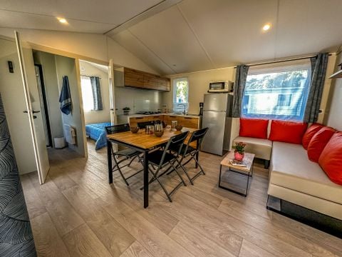 MOBILHOME 5 personnes - Mobil-home Toscane 2 chambres avec terrasse 1/5 pers