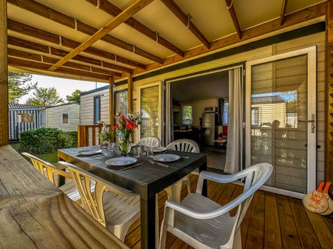 MOBILHOME 5 personnes -  Toscane 2 chambres avec terrasse