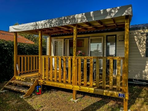MOBILHOME 4 personnes - Mobil-home BAHIA 2 chambres avec terrasse 1/4 pers