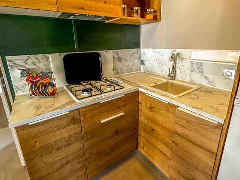 MOBILHOME 4 personnes - MH  O HARA 804 2 CHAMBRES AVEC TERRASSE