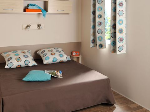 MOBILHOME 6 personnes - LOCATION MOBILHOME TI 32m² avec terrasse semi-couverte (3 chambres) ECO 6 pers