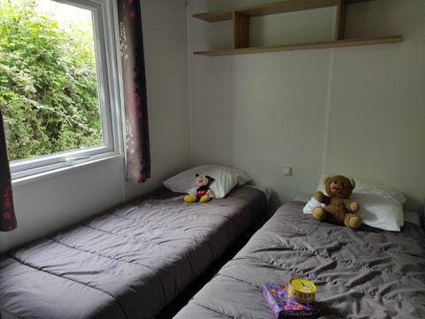 MOBILHOME 6 personnes - LOCATION MOBILHOME TI 32m² avec terrasse semi-couverte (3 chambres) ECO 6 pers