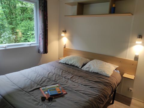 MOBILHOME 6 personnes - LOCATION MOBILHOME TI 32m² avec terrasse semi-couverte (3 chambres) ECO 6 pers