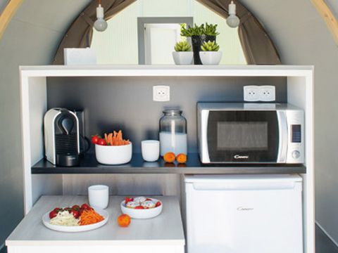 HÉBERGEMENT INSOLITE 2 personnes - Coco Sweet 1 chambre sans sanitaires (sanitaires communs du camping) 2 pers