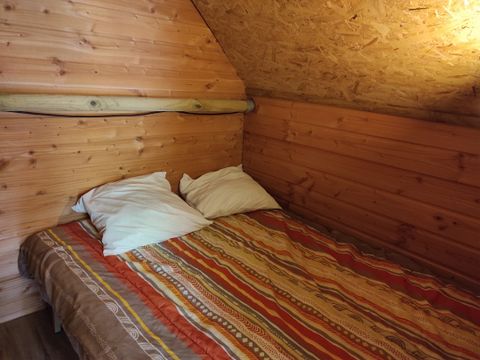 TENTE 7 personnes - LOCATION TENTE LODGE 24m² (3 chambres + mezzanine) 7 pers
