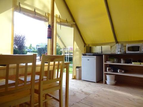 TENTE 5 personnes - LOCATION TENTE LODGE 20m² (2 chambres) 4/5 pers